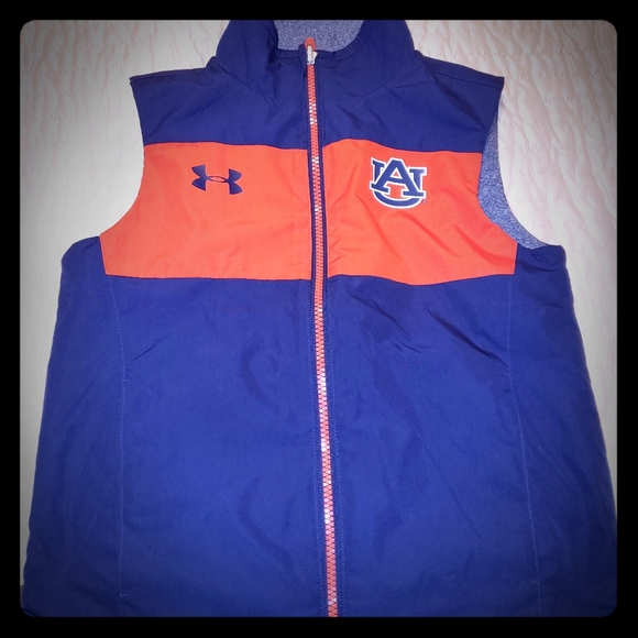 auburn under armour vest